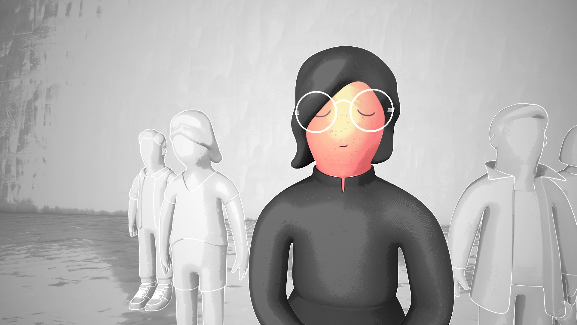 Un fotograma del vídeo. Lo mismo que describe el texto.