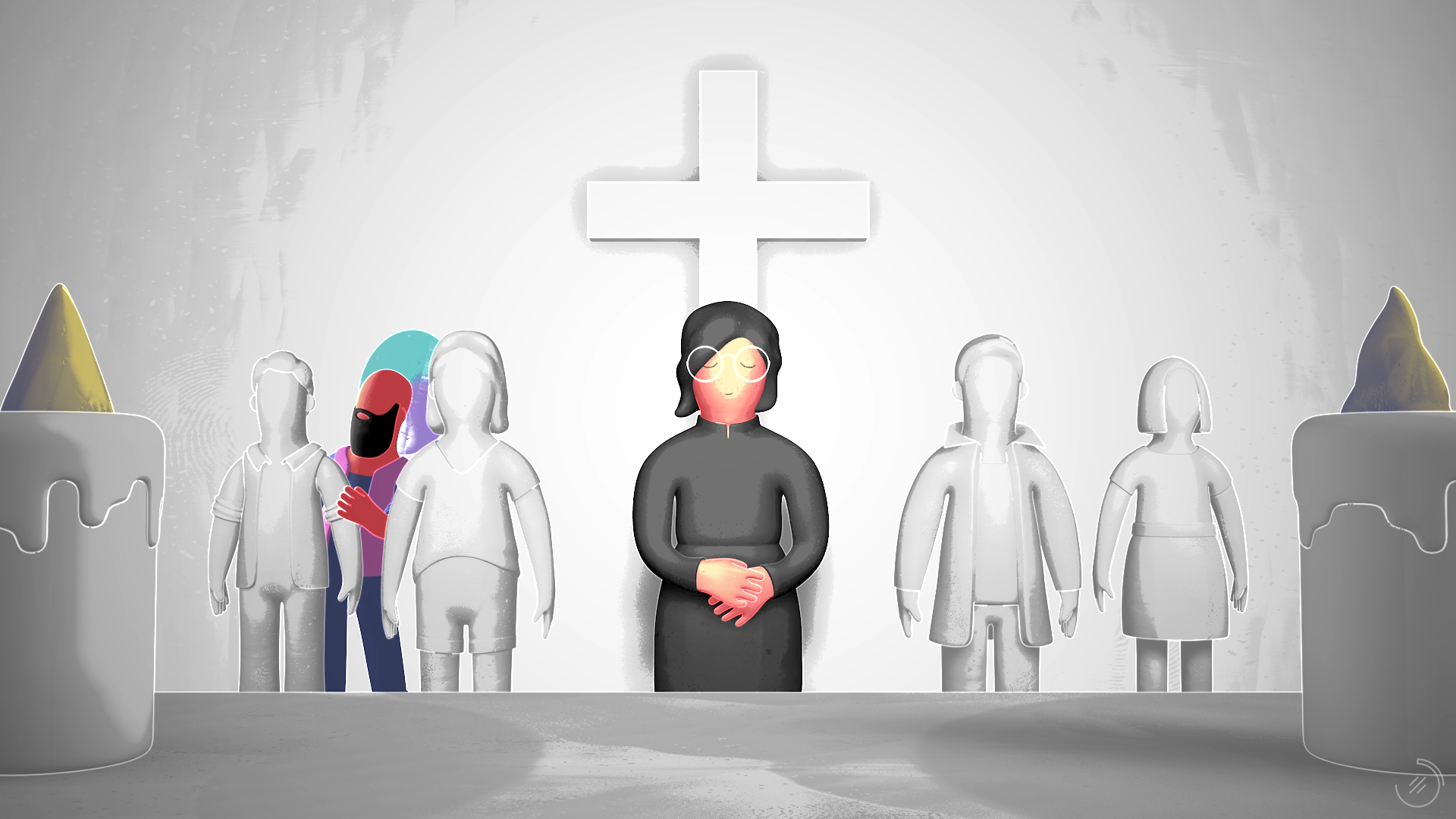 Un fotograma del vídeo. Lo mismo que describe el texto.