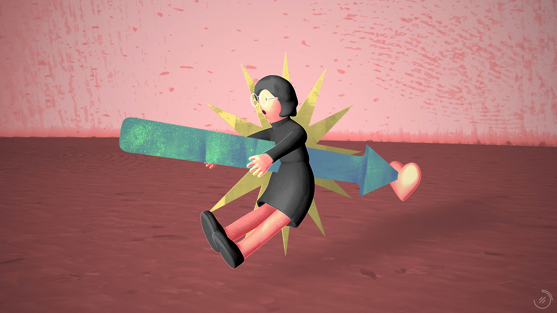 Un fotograma del vídeo. Lo mismo que describe el texto.