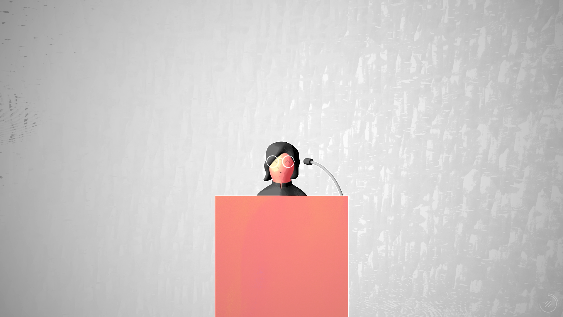 Un fotograma del vídeo. Lo mismo que describe el texto.