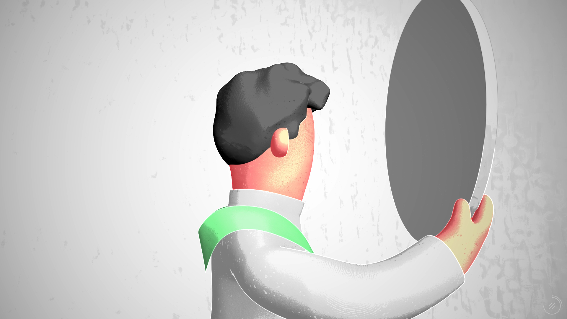 Un fotograma del vídeo. Lo mismo que describe el texto.