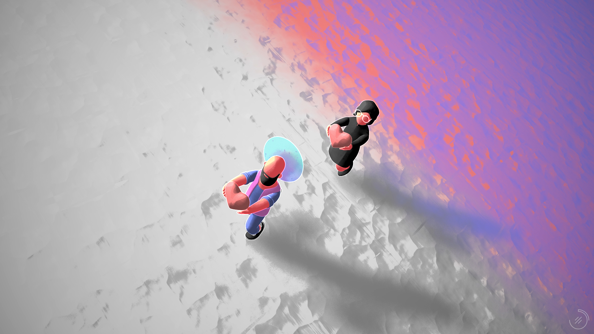 Un fotograma del vídeo. Lo mismo que describe el texto.