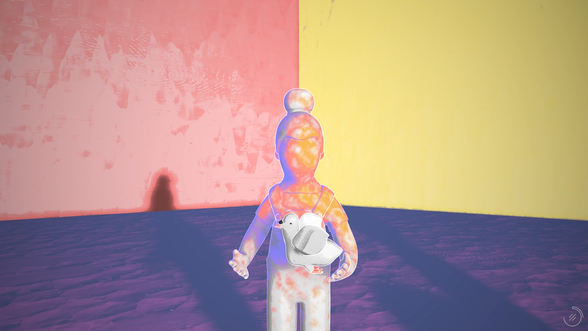 Un fotograma del vídeo. Lo mismo que describe el texto.