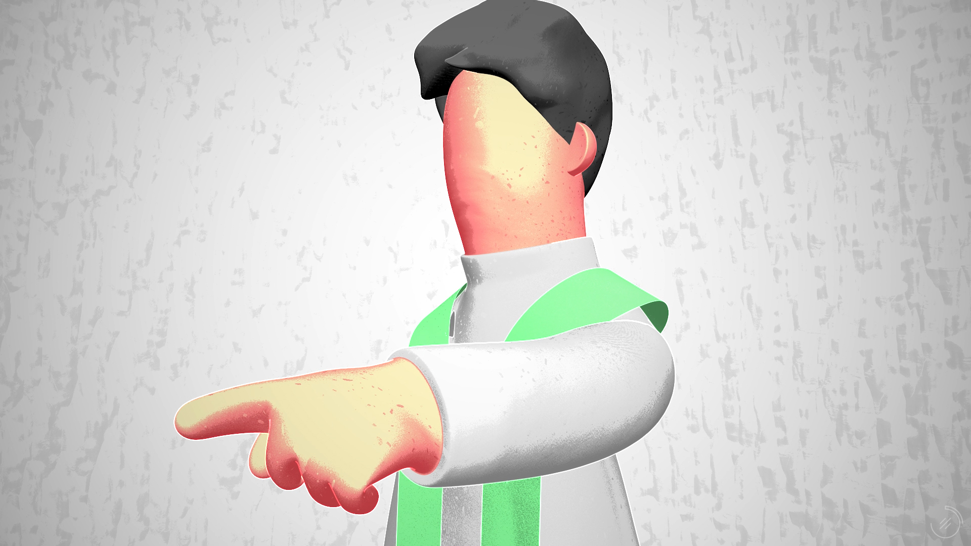 Un fotograma del vídeo. Lo mismo que describe el texto.